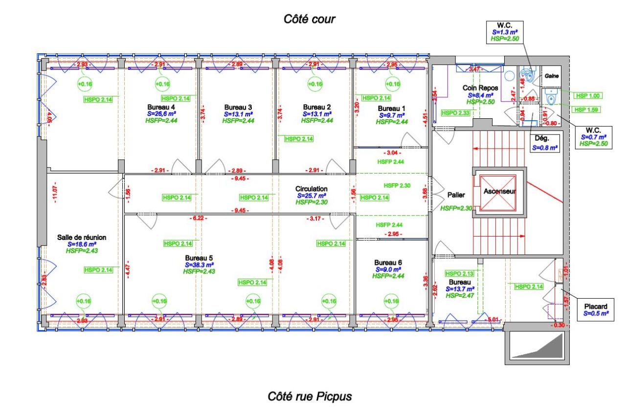 Bureau Paris 760m² Location bureau Paris OLBUR2421576 14